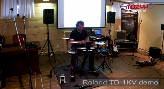 Roland V-Drums TD-1KV i TD-1 - tani i lekki zestaw perkusji elektronicznej z brzmieniami V-Drums