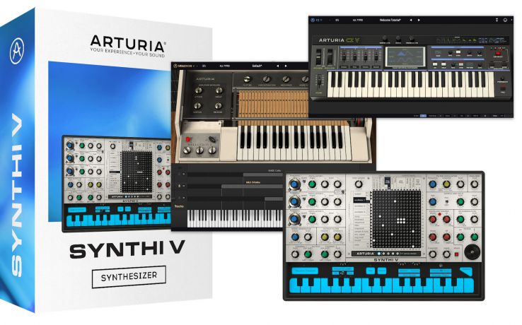 Arturia V Collection 7 – nowy pakiet wirtualnych instrumentów i nowe emulacje Mellotron V, Synthi V, CZ