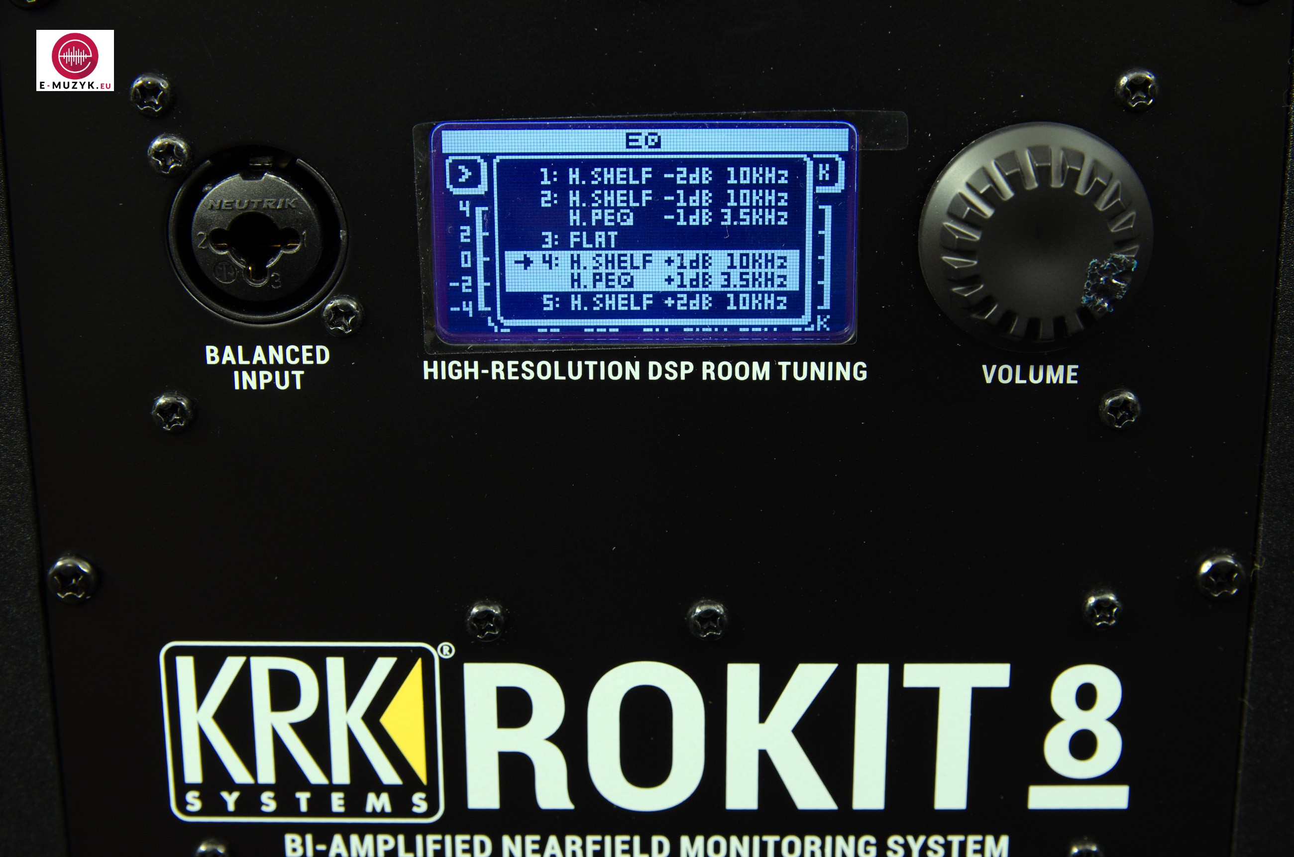 KRK Rokit RP8 G4 LCD EQ set