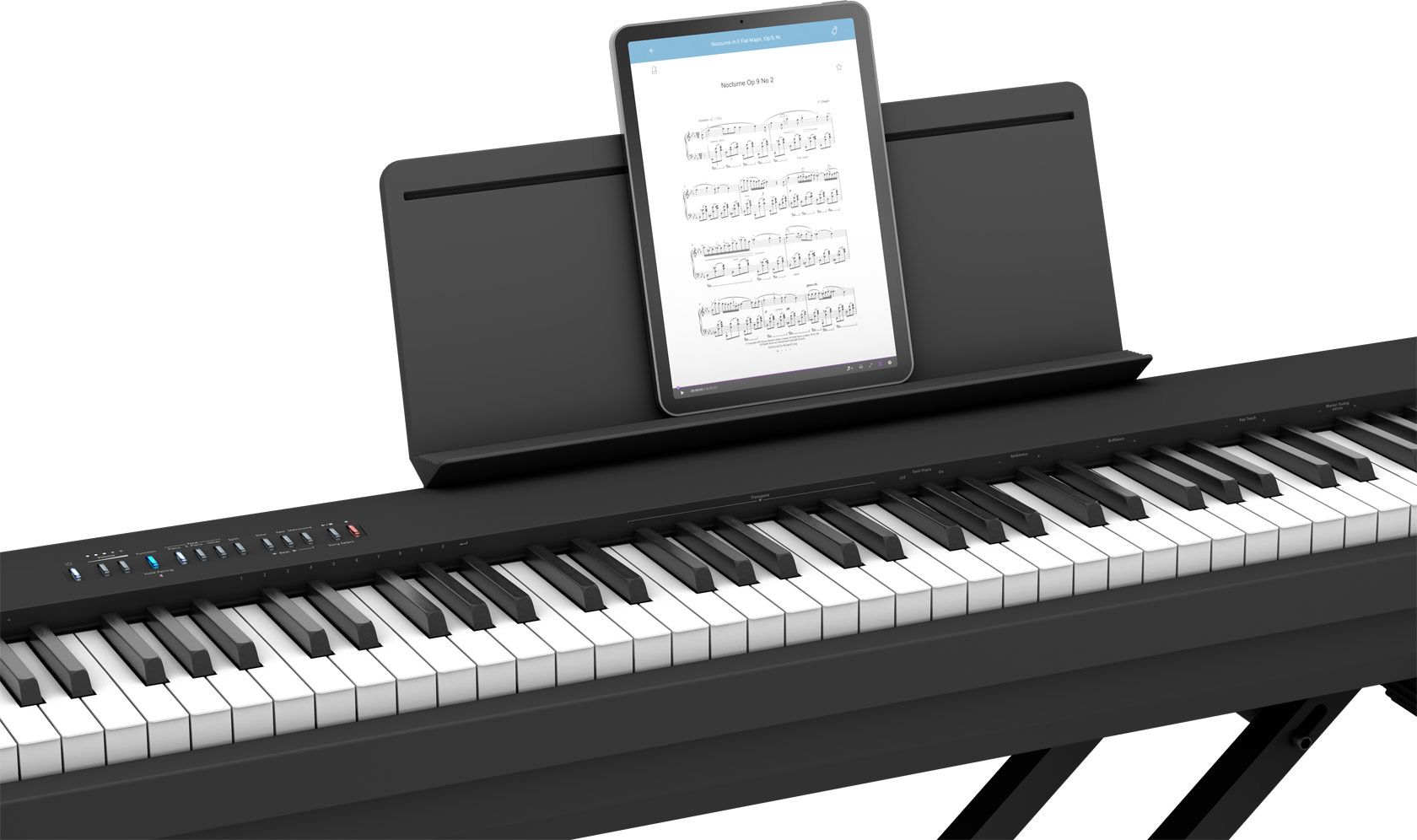 Roland FP 30x czarny iPad Roland Piano Every Day