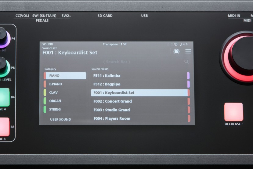 Kurzweil SP7 Grand LCD