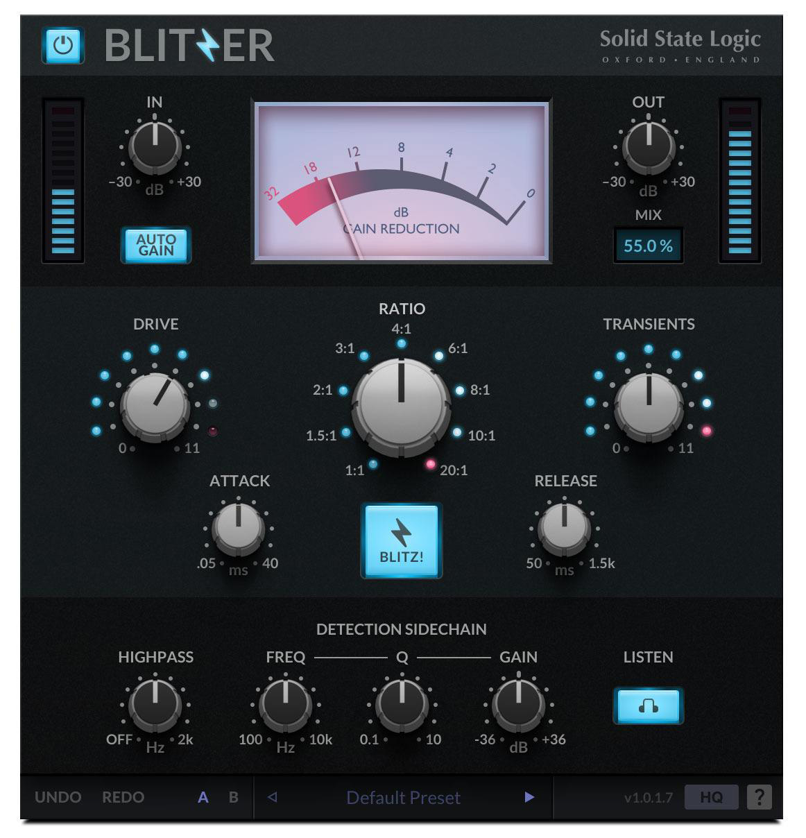SSL Blitzer multi compressor plug in