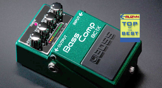 test BOSS BC-1X – kompresor stomp-box do gitary basowej