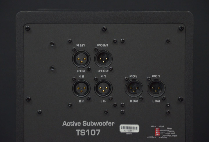 Eve Audio TS-107 panel XLR