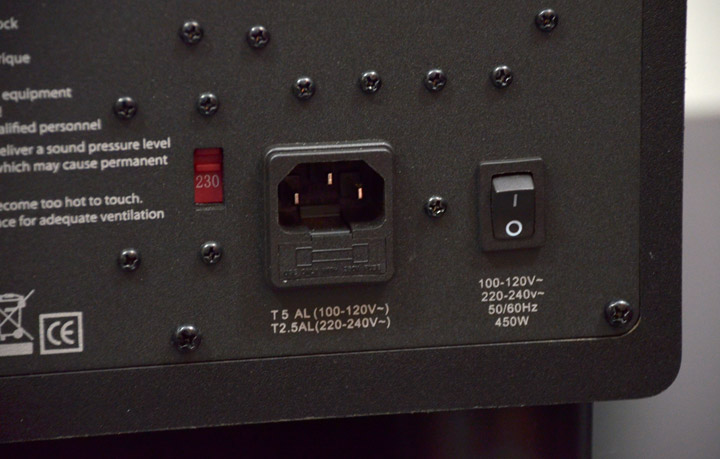 Eve Audio TS-107 pobor mocy