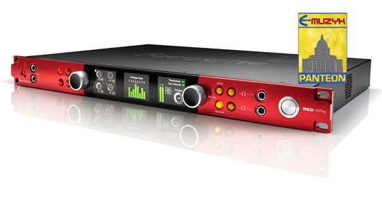test Focusrite RED 4Pre - interfejs audio Thunderbolt, ProTools i DANTE