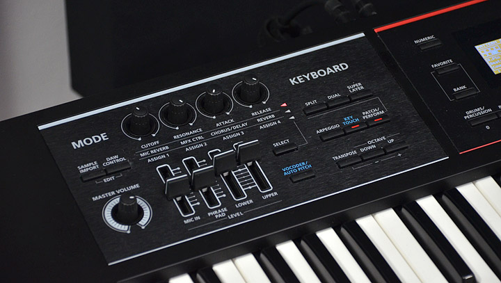 Roland-JUNO-DS61-panel-mixer-galy-Key-rzut