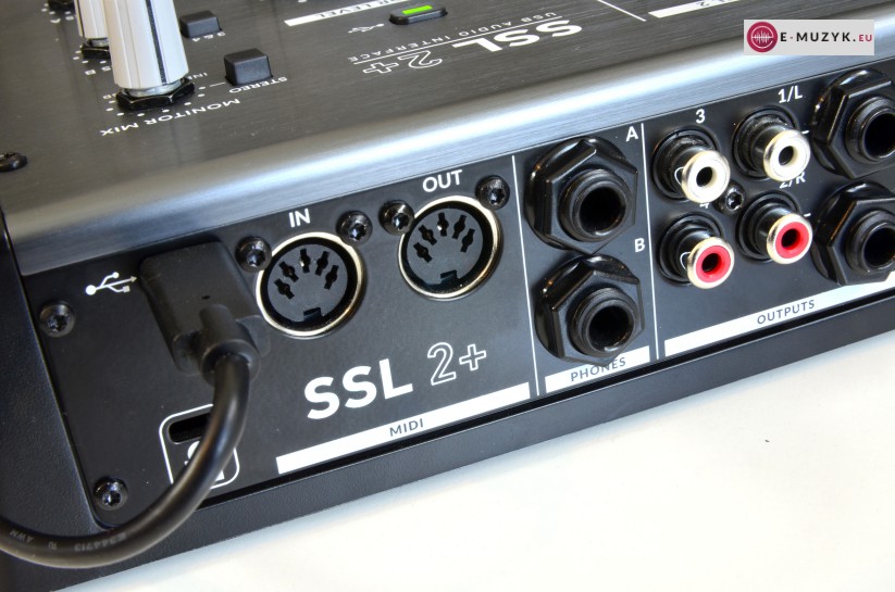SSL2plus MIDI Headphones