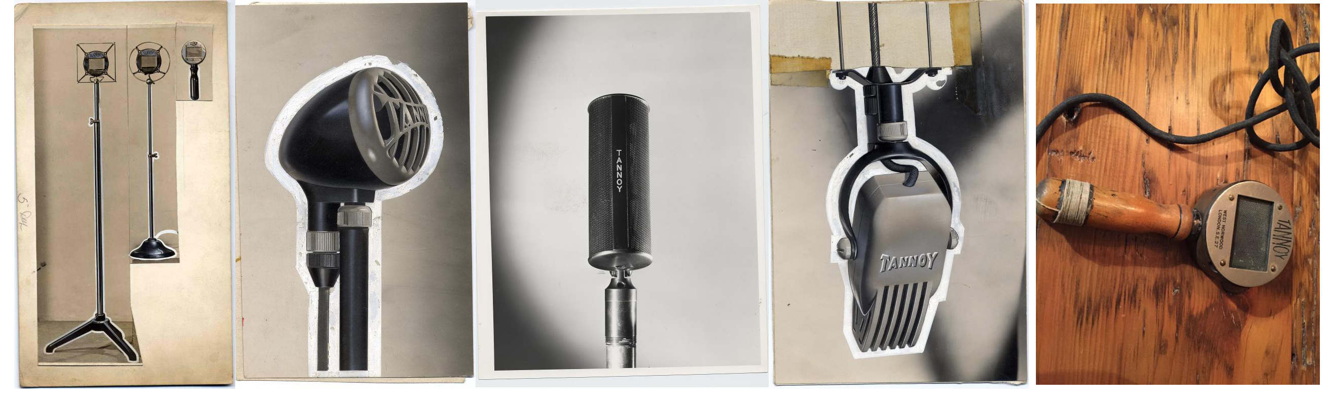 Tannoy historical microphones
