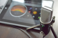Apogee MiC - profesjonalny mikrofon do iPada do nagrywania wokalu - śpiewa Paulina Leśna