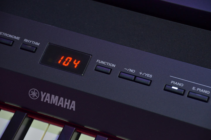 Yamaha P255 LCD
