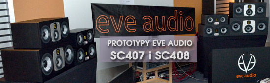 EVE Audio SC408 i SC407 – pierwsze odsłuchy prototypów 4-drożnych monitorów w siedzibie EVE Audio w Berlinie