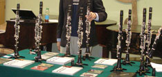 Wystawa klarnetów i saksofonów firmy HENRI SELMER PARIS w Poznaniu