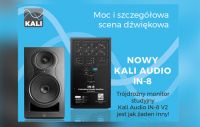 Kali Audio IN-8 V2 - trójdrożny monitor studyjny w nowej odsłonie