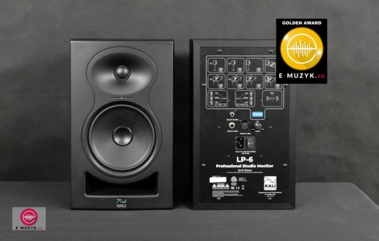 Kali Audio LP-6 v2 – aktywne monitory odsłuchowe bliskiego pola do domowego studia
