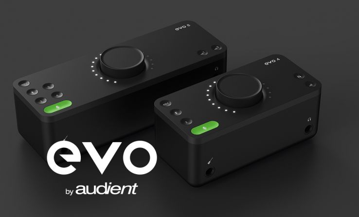 Audient EVO 4  i EVO 8 – interfejs audio do nagrywania i do streamingu wideo live